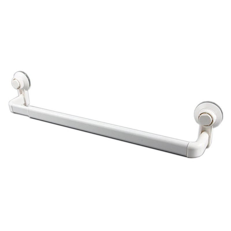 Suction Cup Towel Rack Retractable Non Drilling Kitchen and Bathroom