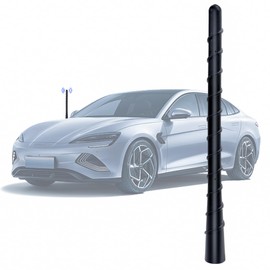 AEDIKO Car Antenna Universal Car Roof Aerial Car Radio Rod Antenna Short 7 INCH Vehicle Rubber Antenna Mast Car Truck Antenna Replacement
