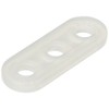 Outwell Bent Runner 3 Hole Plastic, 10 Pack, White, One