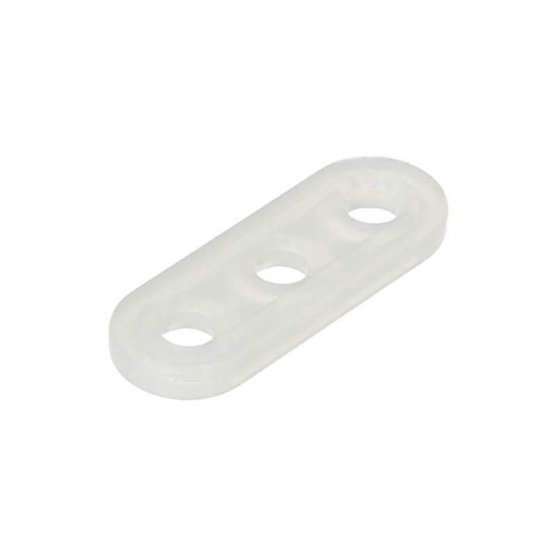 Outwell Bent Runner 3 Hole Plastic, 10 Pack, White, One