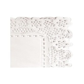 Garcia de Pou Rectangular Doilies, 30 x 18 cm, Paper, White, 30 x 18 x 30 cm