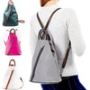 Handbag Bliss Womens Vera Pelle Super Soft Italian Leather Backpack