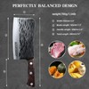 KOFERY 7.3-inch Hand Forged Heavy Duty Meat Cleaver - High