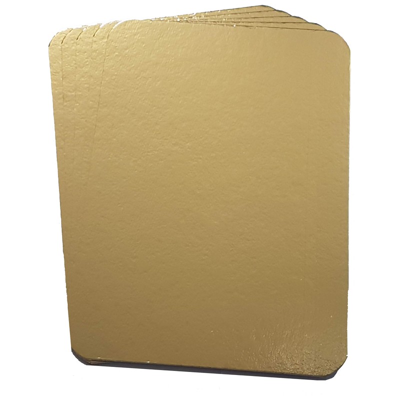 25 x Salmon Boards 160 x 200 mm Gold/Silver Salmon