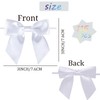 Fbshicung 115 Pack Twist Tie Bows for Treat Bags 3"