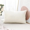 Artscope Linen Cushion Covers Set of 1 Decorative Lumbar Pillowcase