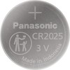 Panasonic CR2025 3.0 Volt Long Lasting Lithium Coin Cell Batteries