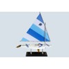 LK Wooden SUNFISH Model Sailboat Decoration 16"-12