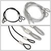 Universal CNC Aluminum Track Racing Hood Pins Lock Latch Kit,