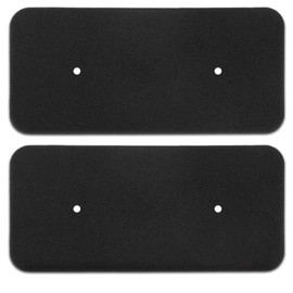 Self Spares Dryer Filter, 2 Pieces Foam Sponge Evaporator Filter, Compatible with Hoover and Candy Model 40006731, Reusable Replacement for Heat Pump Tumble Dryer