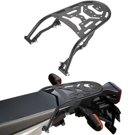 KEMIMOTO Motorcylce Rear Rack Compatible with XT250 2008-2025 Luggage Rack Carrier Rear Tail Storage Rack Cargo Enduro Luggage Rack