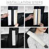 JUSTTOP 2-Pack Universal Car Shoulder Strap Pads Cover for A