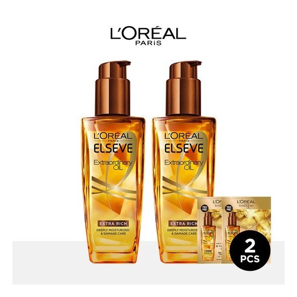 Extra Ordinary Oil 100ml 1+1 + 2 Oil Sashes (Random),