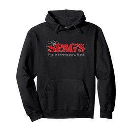 SPAG'S Rte 9 Shrewsbury Massachusetts Nostalgia Vintage Pullover Hoodie