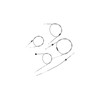 MOTOFLEX Simson Star Sperber Hawk SR4 Bowden Cable Set in