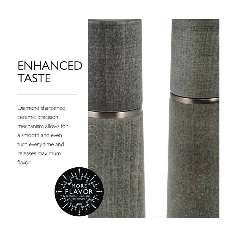 Cole & Mason Marlow Wood Mill Set - Balanced Salt