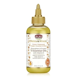 Afican Pride Moisture Miracle 5 Essential Oils for Hair to Strengthen & Protect 118 ml
