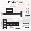 Longzhuo Universal Headboard Brackets, 2 Pack Headboard Kit for Adjustable