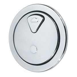 Thomas Dudley 73.5mm Vantage Dual Flush Round Push Button Chrome 327732