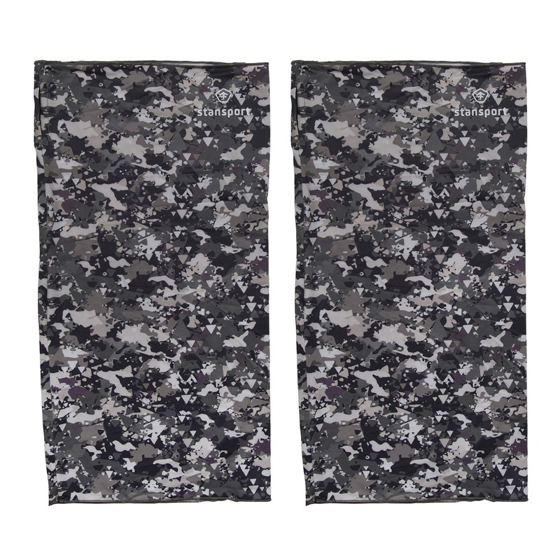 Stansport Microfiber Neck Gaiter - Camo - 2 Pack