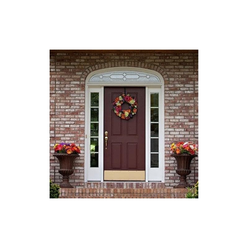 Van Dyke's Restorer Deadbolt Style Reversible Replacement Metal Strike Plate,