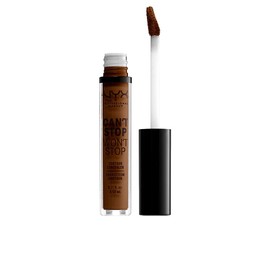 NYX PROFESSIONAL MAKEUP Can't Stop Won't Stop Contour Concealer, 24h Full Coverage Matte Finish - Walnut