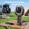 OGERY Camping Fan, Portable Fan with Adjustable Height Stand, 20000mAh