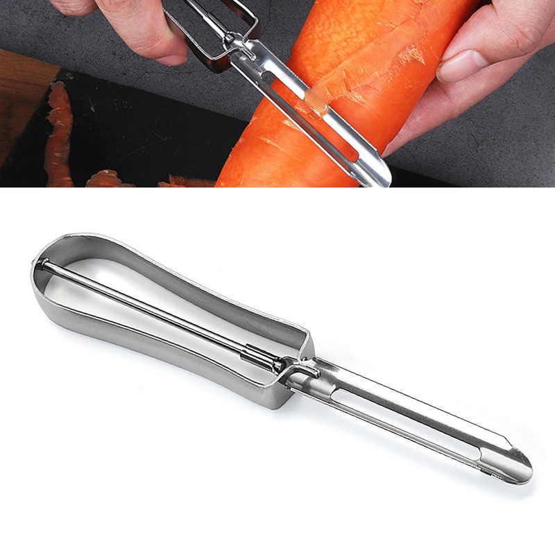 Stainless Steel Ultra Incisive Blade Fruit Vegetable Peeler Kitchen Camping