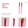 WOONEKY 2pcs Professional Eyebrow Makeup Brush Double Sided Makeup Brushes