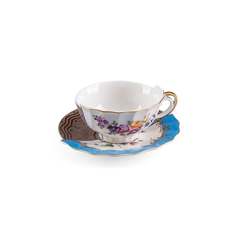 Seletti Hybrid Teacup and Saucer Set Kerma