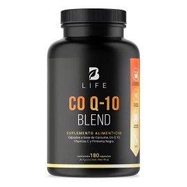 Co Q 10 De 180 Cpsulas Con Coenzima, Co Q 10 Complex B Life Sin Sabor                                                                                 