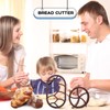 ZWLIYCHN Kaiser Roll Stamp 2Pcs Bread Roll Stamp Bread Dough