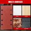 93x185MM Sanding Sheet P40/60/80/120/180/240/320/400 Sandpaper 8 Holes 80PCS for 1/3