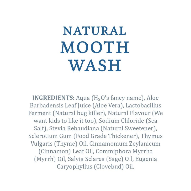 MooGoo Natural Moothwash 300ml/10fl. oz