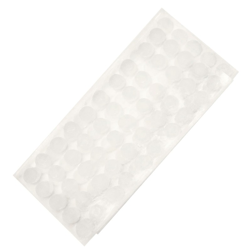 StikkiWorks Stikki Dots Mounting Adhesive Putty, Reusable and Removable, Colorless,