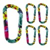 Fusion Climb FP-2391-03-5P I-Clip 3.25-Inch Aluminum Novelty Design Compact Carabiner