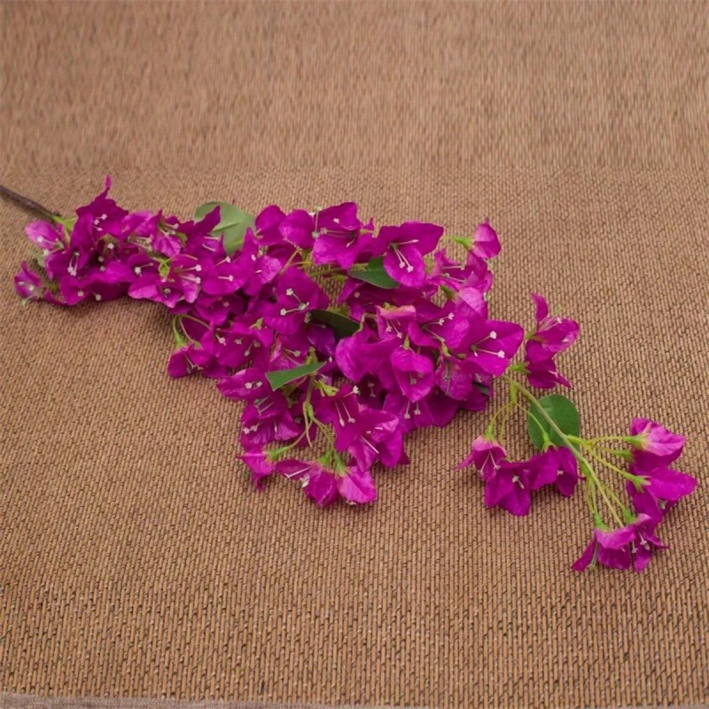 TENDER LIHOME Rama Bugambilia Vara Decoración Flores Artificiales 1.2 Mts