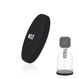 Magnetic Camera Mounting Base Compatible with Blink Mini Pan-Tilt,Eufy Security Indoor Cam E220, Litokam 2K Indoor Security Camera, Rubber Coating Neodymium Magnet Stand with 1/4’’ Male Thread Stud