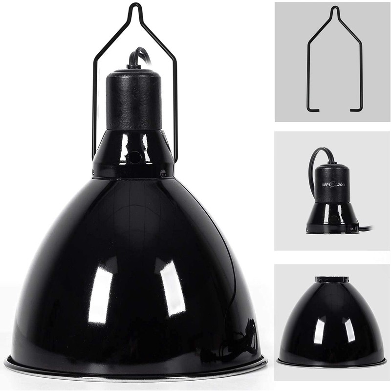 MEETOOT 2pcs Fixing Clip Reptile Dual Lamp Stand Lamp Hanger