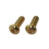 Cf Posh 811830-025 24K Plated Stainless Steel Hex Socket Button