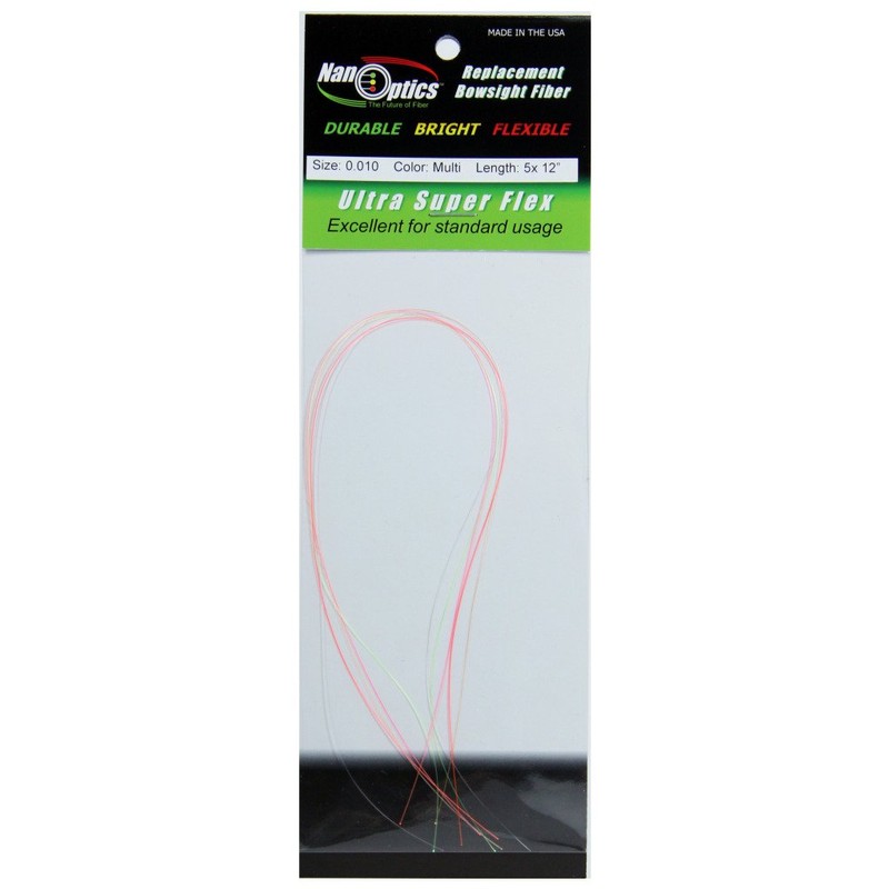 Nanoptics Ultra Super Flex Replacement Bowsight Fiber 12" (Pack of