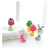 6pcs Soporte De Silicona Para Cepillos De Pared Ganchos De