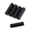 Akozon Nylon Black Hex Spacer, 100 Pieces M3 Hexagon Socket