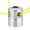 Grass Trimmer Heads,Brush Cutter Accessories,Universal Aluminium Trimmer with Strimmer Line