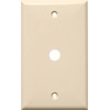 Morris 81633 Lexan Wall Plate for Cable, 1 Gang, .406-inch