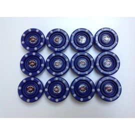 IDS 12 IDS Pro-Shot Roller/Inline hockey puck- Blue  FREE SHIPPING!