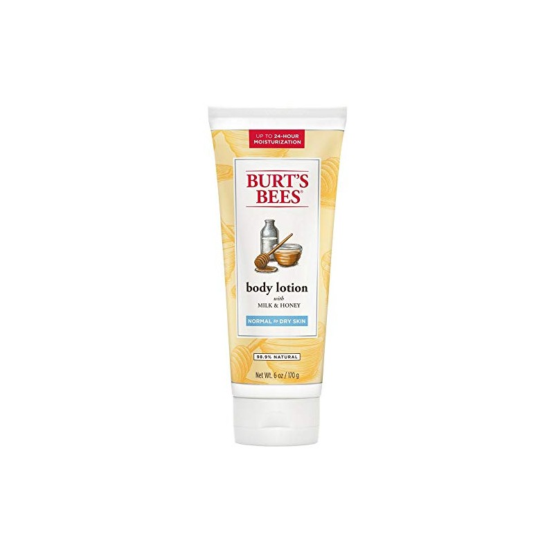 Burt's Bees Loción corporal de leche y miel naturalmente nutritiva