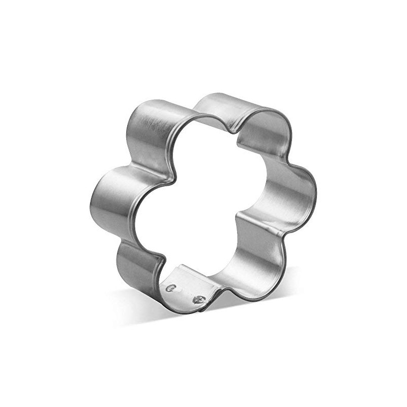 GOOD STUFF Set of 3 Stainless Steel Cookie Cutters Flower