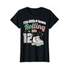 Little Princess Rolling Into 12 Roller Skates 12th Birthday T-Shirt