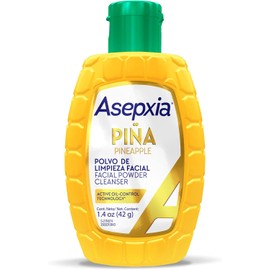 ASEPXIA - Limpiador Facial Diario en Polvo. Polvo que se activa con el contacto con el agua y transforma en espuma para limpiar, exfoliar y purificar la piel. Botella con 42g.